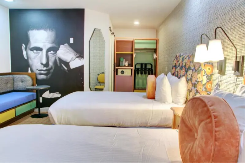 Queen Room with Two Queen Beds and Roll-In Shower - Disability Access/Non-Smoking